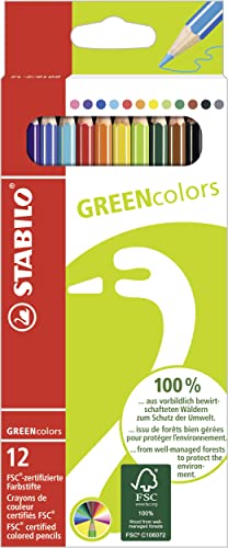 Umweltfreundlicher Buntstift - STABILO GREENcolors...