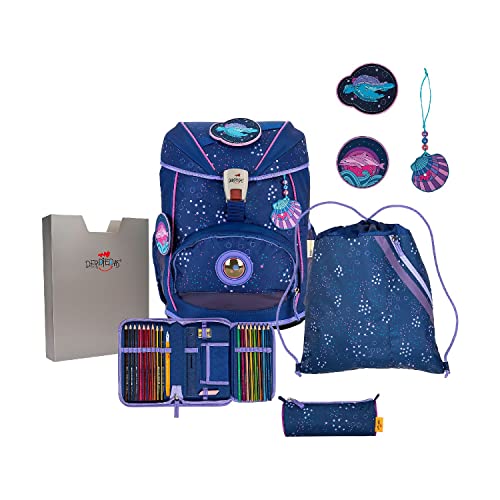 DerDieDas Schulrucksack Set 5-TLG. Ergoflex Deep...