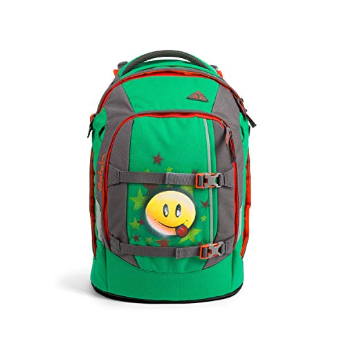 Satch Pack Green Steel Schulrucksack