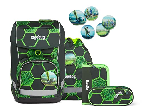 ergobag cubo Set - ergonomischer Schulrucksack,...