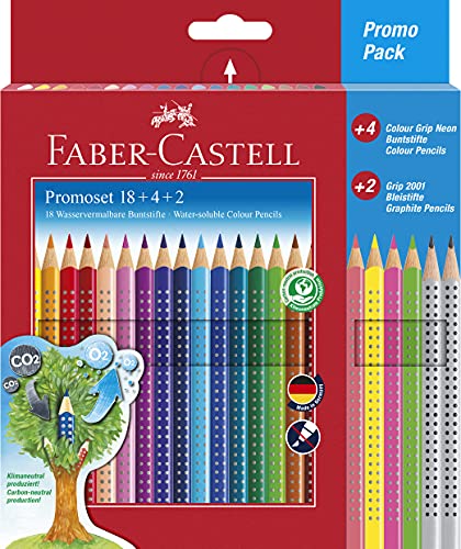 Faber-Castell 201540 - Buntstifte Set für Kinder...